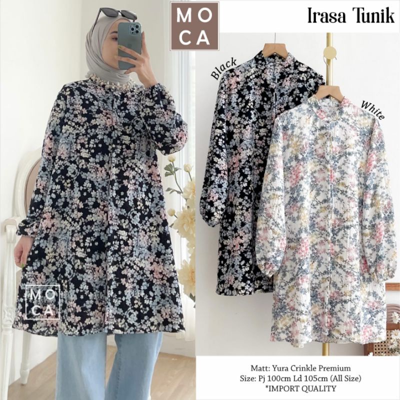 irasa tunik original berlabel moca