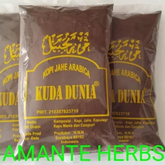 

ピ KOPI JAHE ARAB ARABICA KUDA DUNIA 100gr ニ