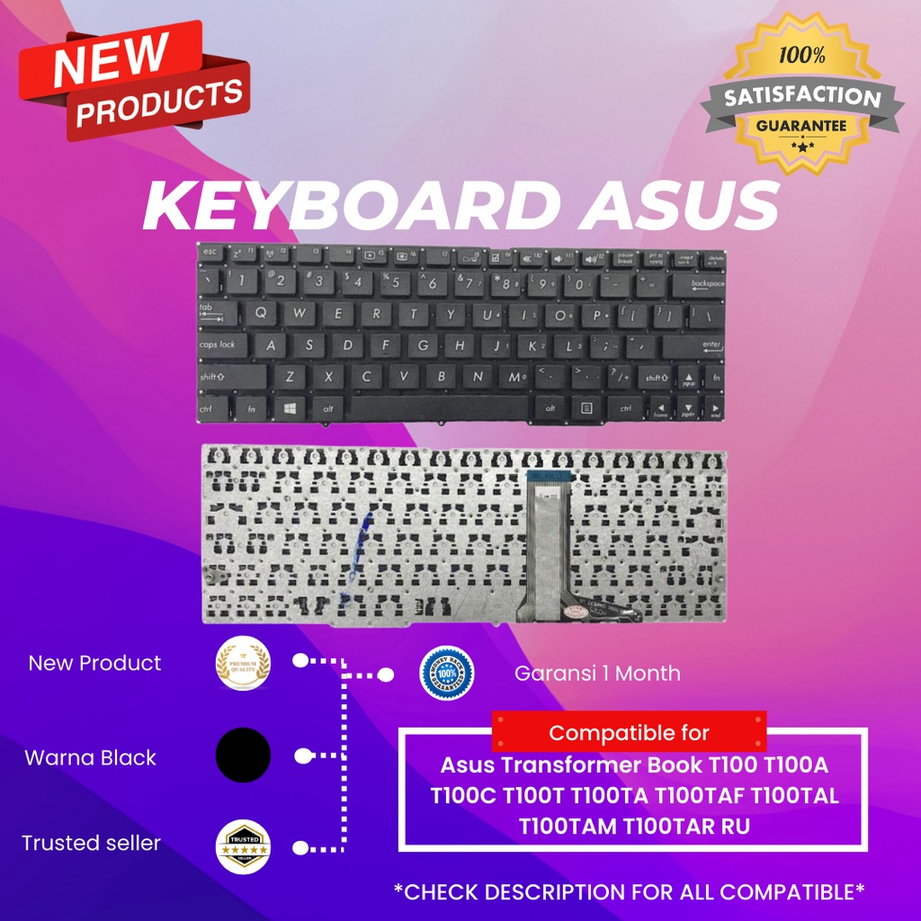 Keyboard Laptop Asus Transformer Book T100