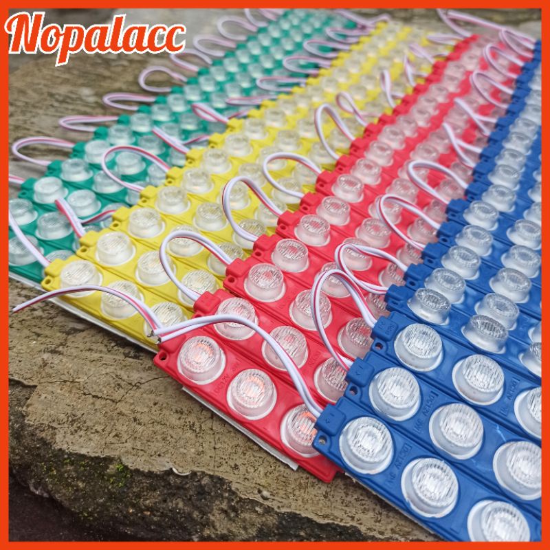 Modul led strip 3 mata 12 dan 24v / led strip 3 mata dc 12v 24v / modul led