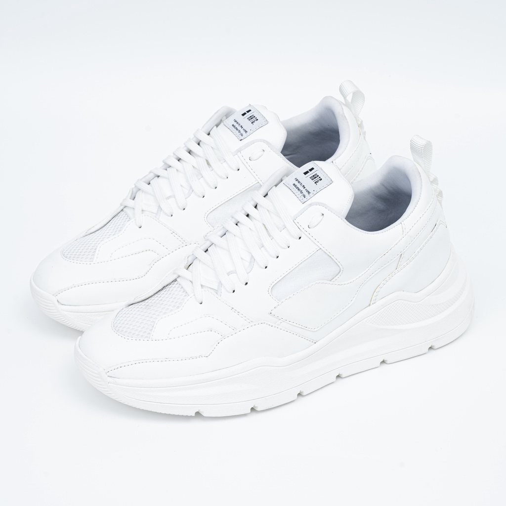 HEIDEN HERITAGE [HRTG] - ZEPHYR - ALMOST WHITE - Sepatu Casual Chunky Sneakers Pria Dewasa Peninggi Badan