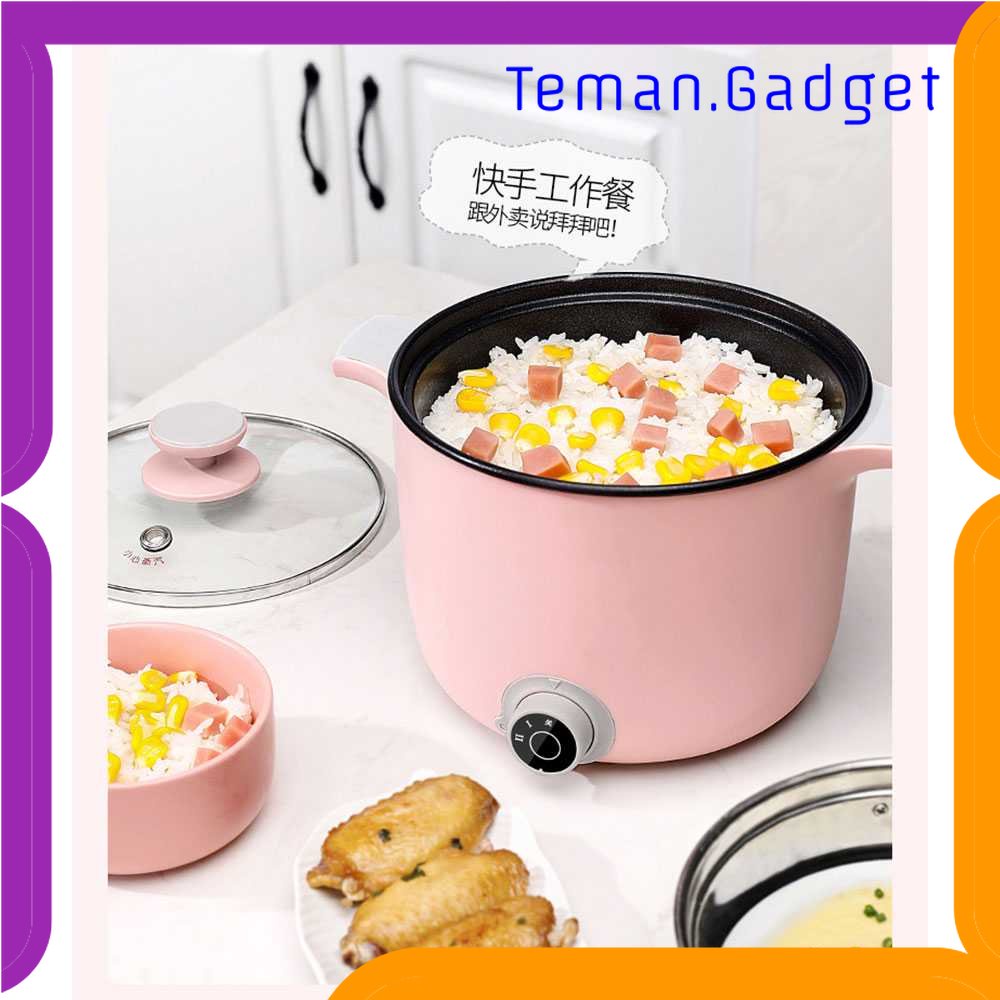 TG - DPR Trifate Panci Listrik Mini Electric Cooker Skillet 600W 1.5L - AJL-A1301