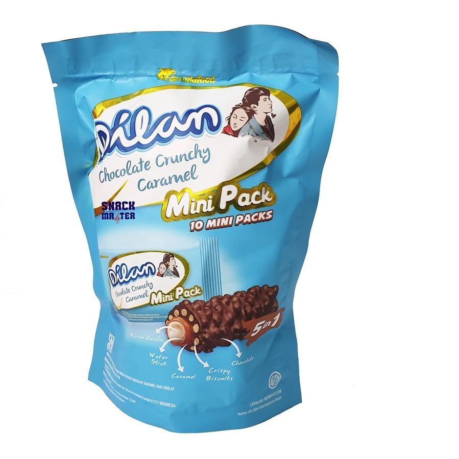 

5.5 Brands Festival Dilan Pouch Chocolate Caramel - Netto 10 bks x 9.5 gr