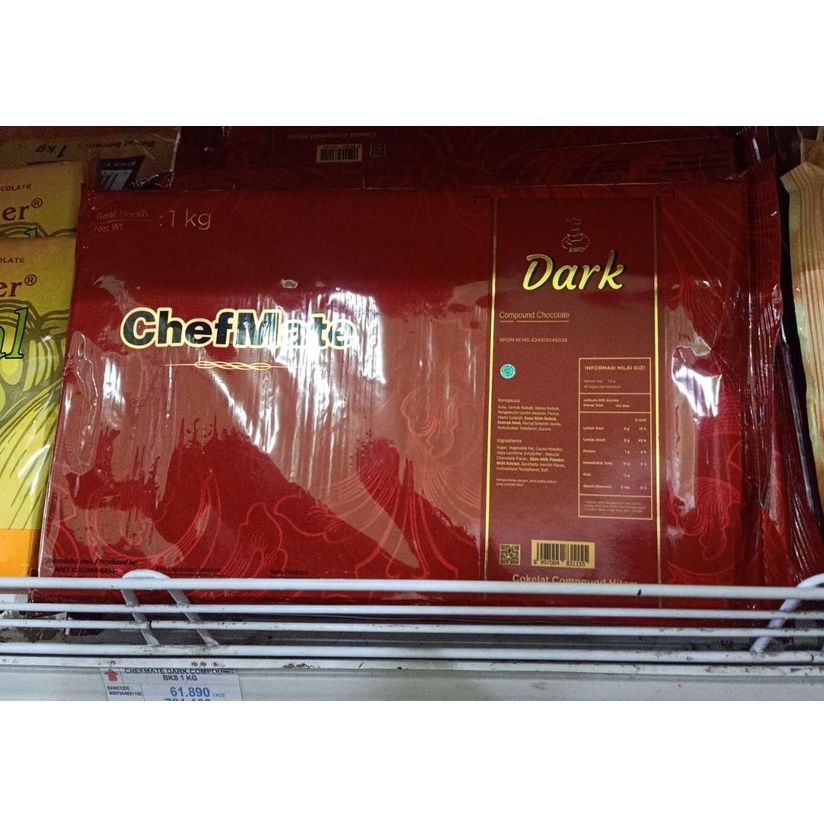

CHEFMATE COMPOUND 1KG - COKELAT BATANG CHEFMATE