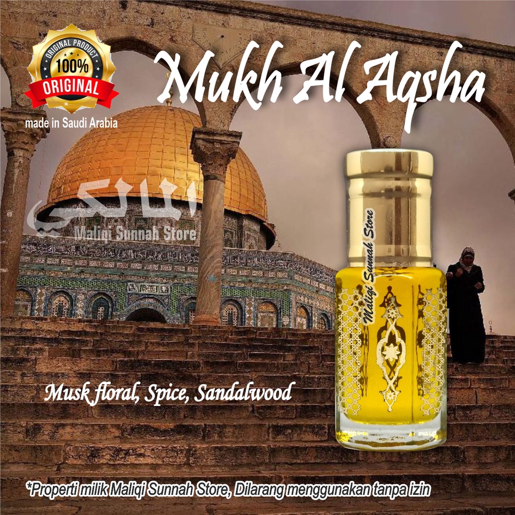 Parfum Arab Mukhallat Al Aqsha 6ml Original Saudi