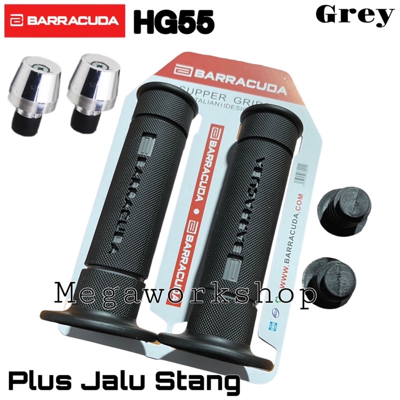 HANDGRIP SARUNG GAS BARACUDA RCB RACING BOY ORIGINAL + JALU STANG CHROME MODEL PCX UNIVERSAL MOTOR HANDGRIP HANDFAT HANDSPAD GRIPBARACUDA RCB HG55 HG 55 HG 66 HG66 ORIGINAL RCB RACINGBOY universal bisa untuk semua jenis motor