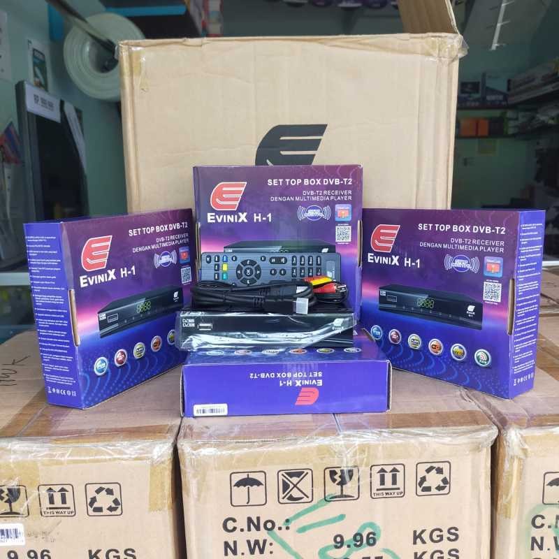 SET TOP BOX TV DIGITAL EVINIX H1 DVB T2