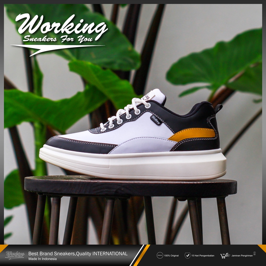 Sepatu Pria Kasual Terbaru Working T-14 Size 39-43