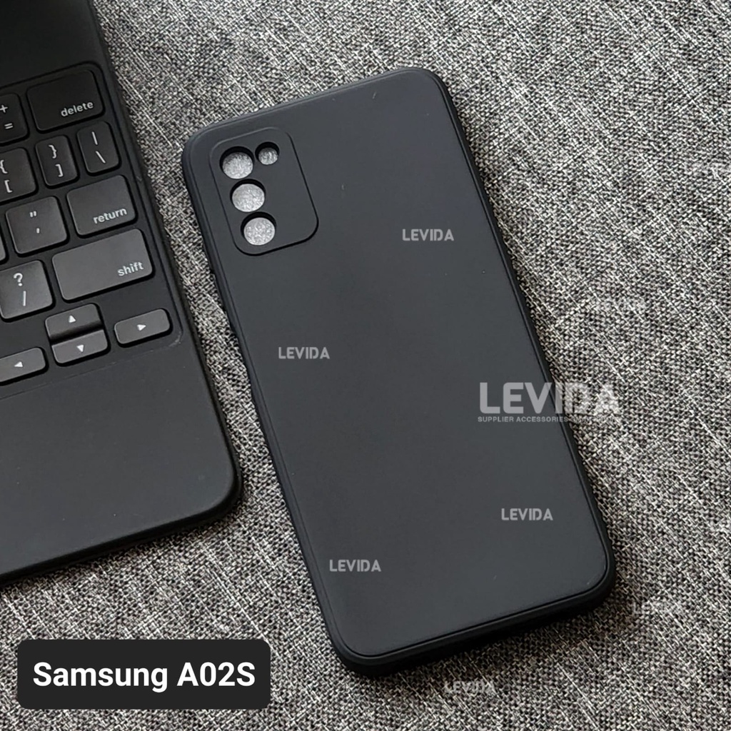 Samsung A02S Samsung A03S Samsung A04 Samsung A10 Softcase Macaron Square Black / Case Square Black 