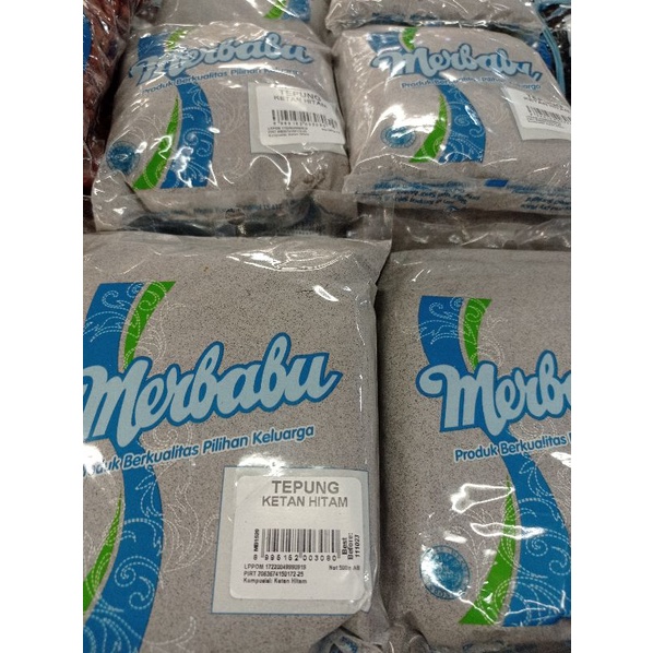 

MERBABU TEPUNG KETAN HITAM 500gr