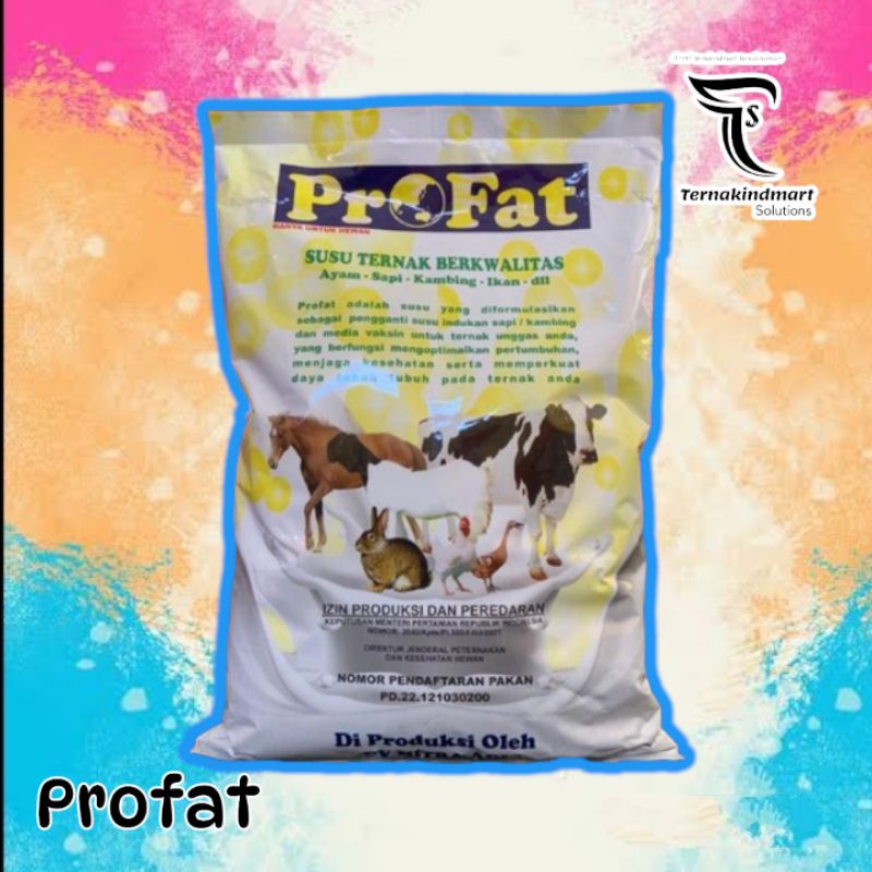 PROFAT 1Kg Susu Hewan Sapi Kambing Ayam