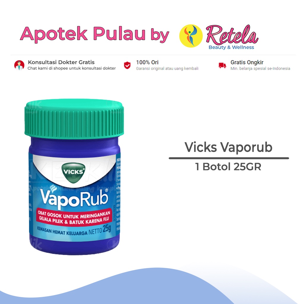 VICKS VAPORUB 25 GR