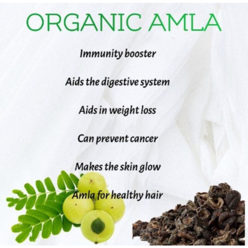 

Buah Amla Kering Organik 100 gram