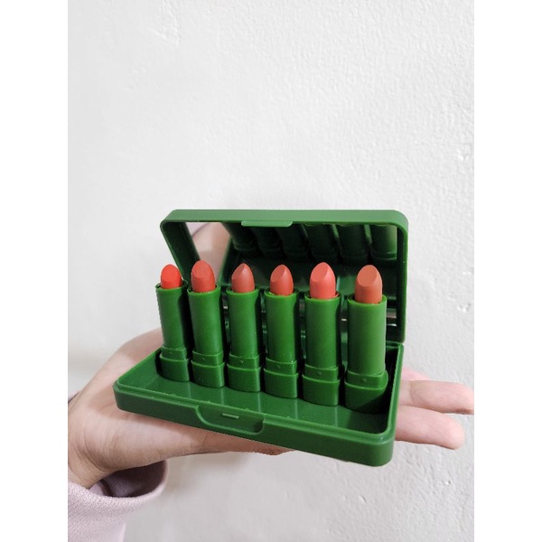 [ PER PAPAN 6PC ] HASAYA AVOCADO LIPMATTE PAPAN