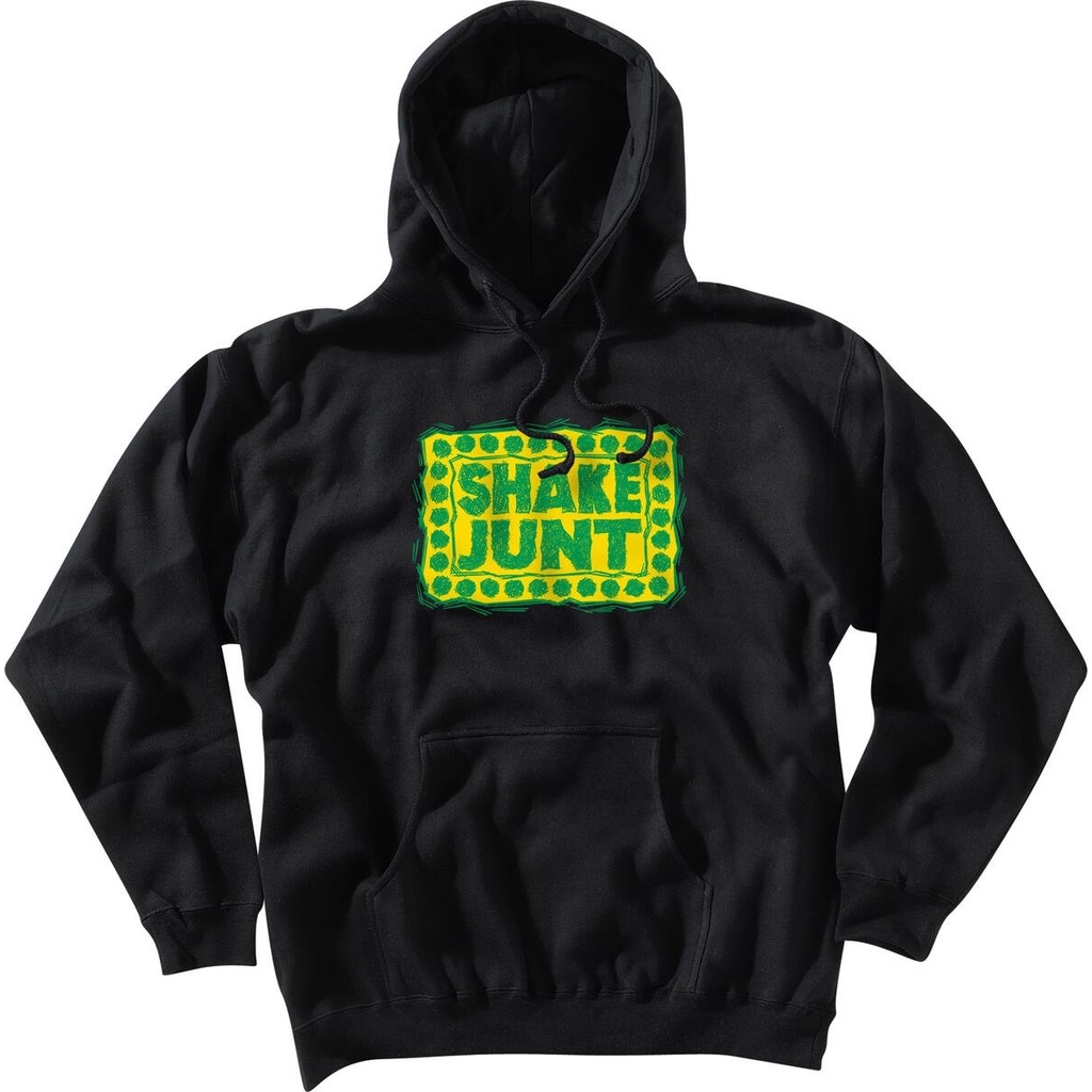 Shake Junt Scratched Black Hoodie