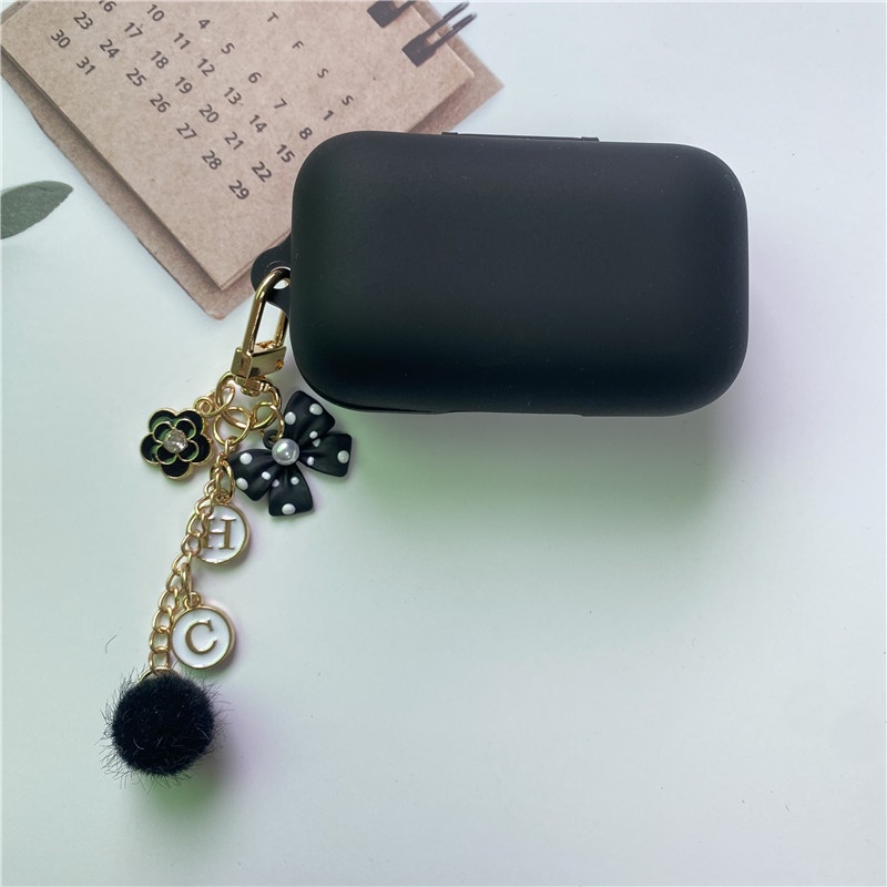 Untuk Haylou t15 Case Lucu Keyring Melindungi Earphone Cover Untuk Haylou t15 Silikon Hearphone Aksesoris Kotak Fundas