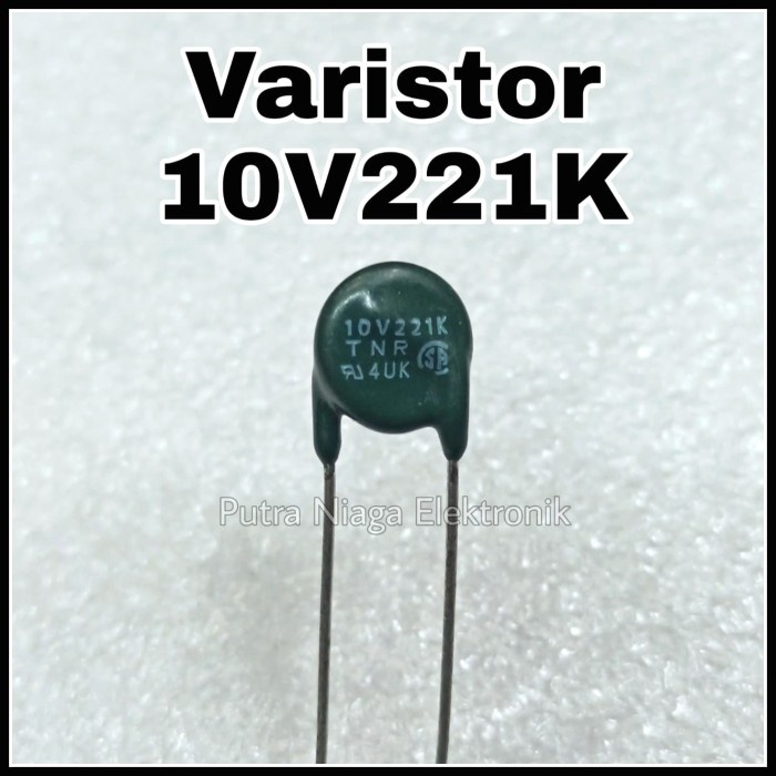 TNR 10V221K MOV Metal Oxide Varistor ZNR 140V AC / 180V DC putr4n14 Ayo Beli