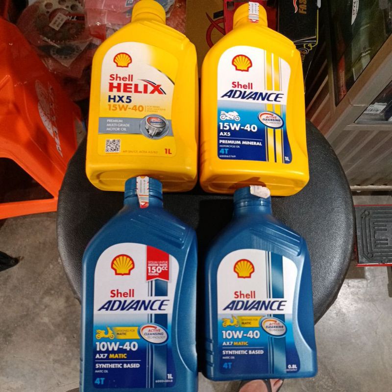 Jual Oli Shell Advance Helix Matic Dan T Shopee Indonesia