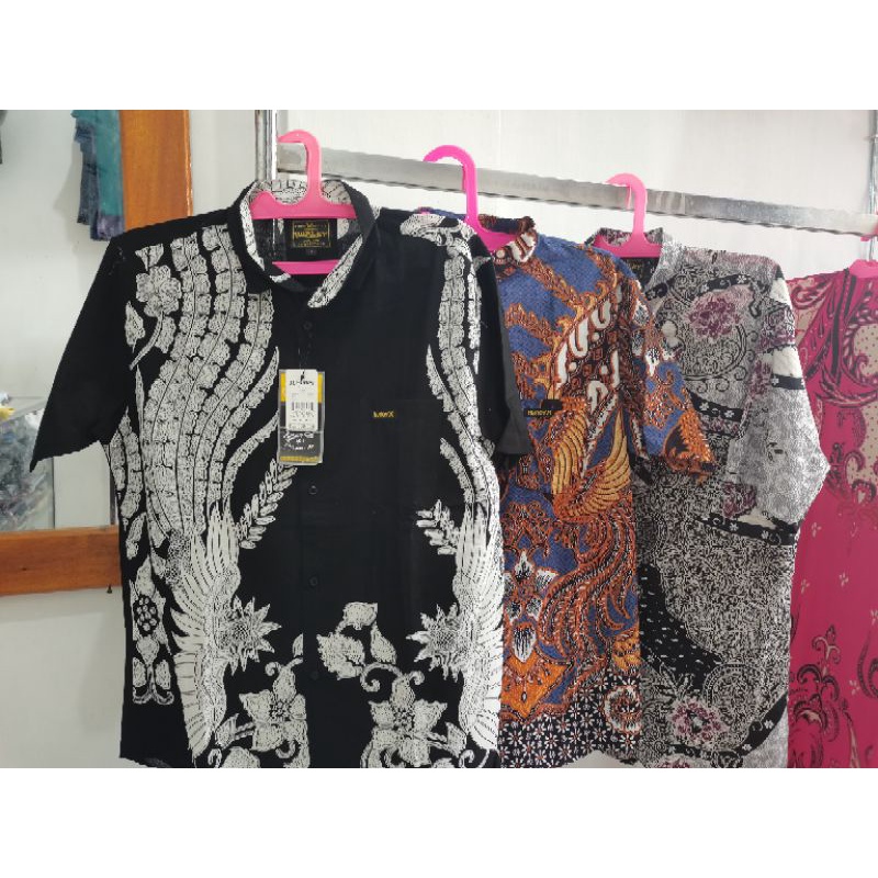 BATIK PENDEK PRIA DEWASA/BATIK KEREN PENDEK