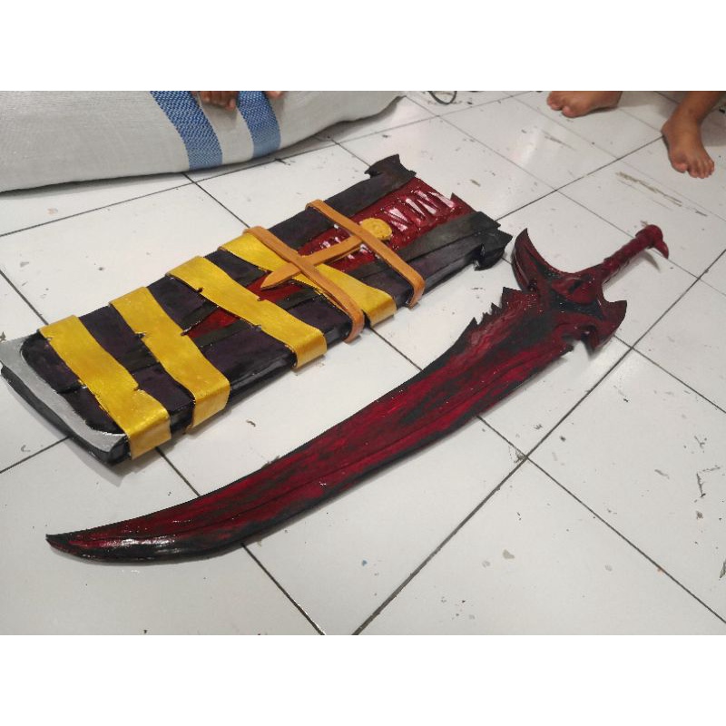 Pedang benedetta colector cosplay