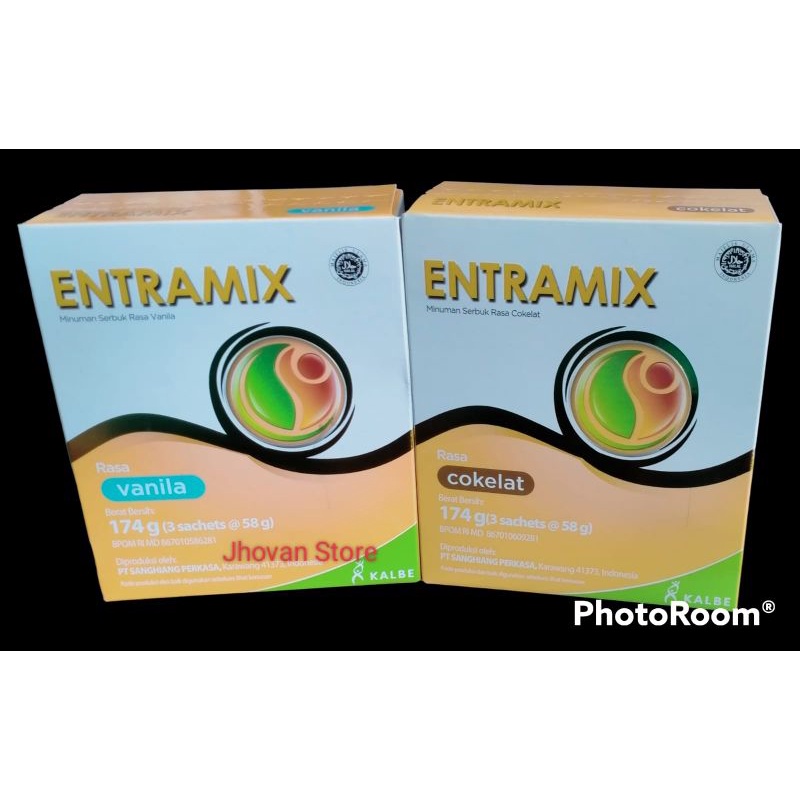 

ENTRAMIX 174gr (3sachet @58gr ) ~ Nutrisi pengganti makanan saat sakit / masa penyembuhan.