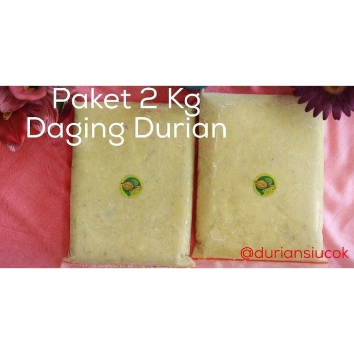 

sale Daging Durian - Paket 2 Kg Daging Durian terlaris