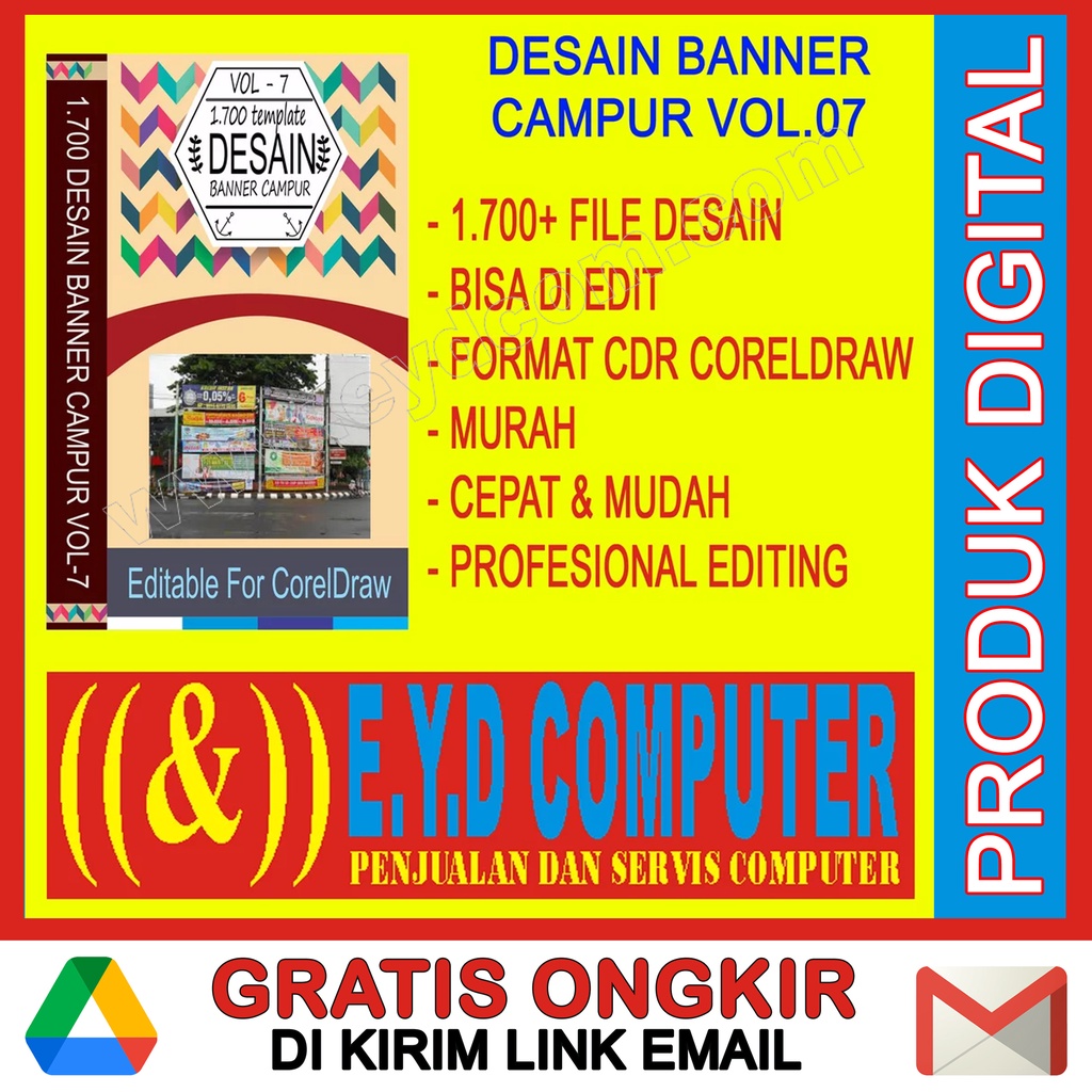 DESAIN BANNER SPANDUK CAMPUR VOL-7 ROOL UP X BANNER KOLEKSI TEMPLATE DESIGN GRAFIS BANER USAHA PERCE