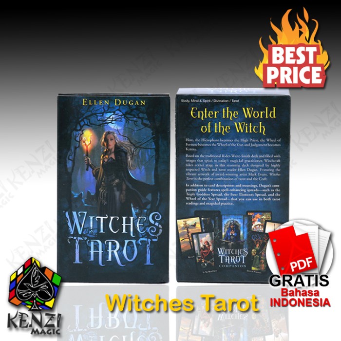 Kartu Kartu Tarot Witches Tarot