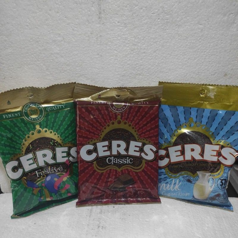 Jual Ceres 225 Gram Festive Classic 200 Gram Milk Shopee