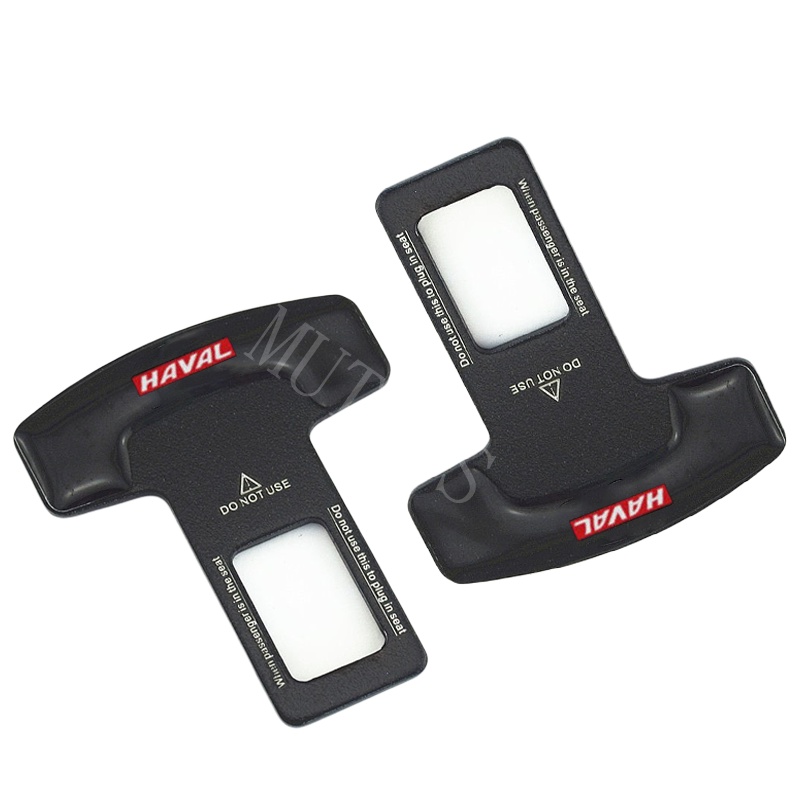 Haval 1/2Pcs Klip Gesper Sabuk Pengaman Pengaman Mobil Metal Hard Plug Alarm Stopper Menghilangkan Suara Untuk H2s H6 Jolion H2 H1 2021 2022 H5 M4 H9