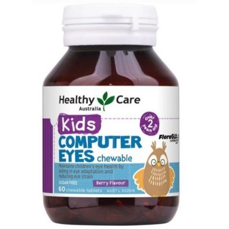 Healthy Care Kids Computer Eyes 60 Chewable tablets