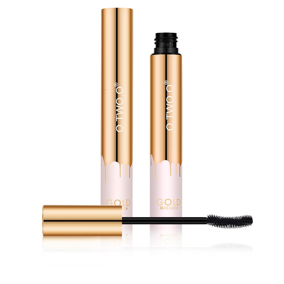 O.TWO.O Gold Mascara Waterproof Long Lasting Curling Eyelash Cosmetic Maskara