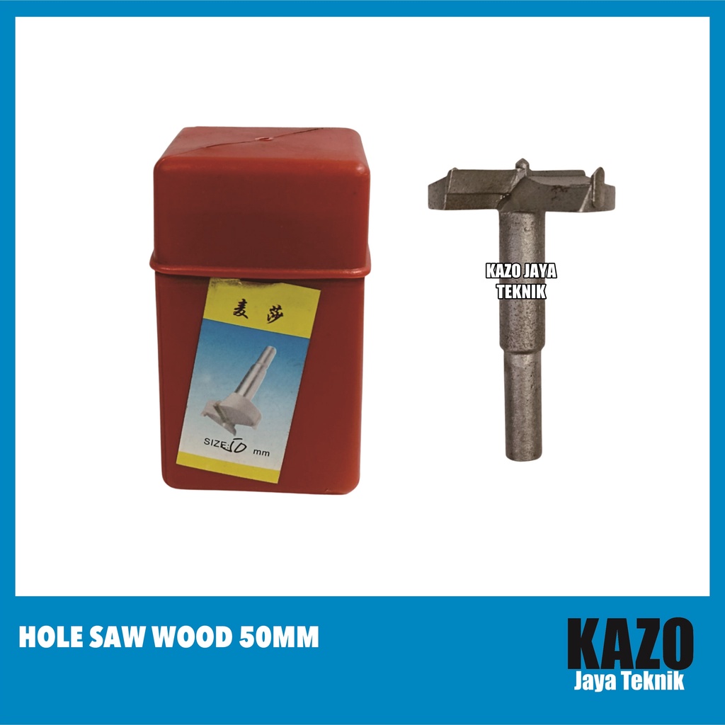 Hole Saw Wood 50MM/ Mata Bor Pelubang Kayu
