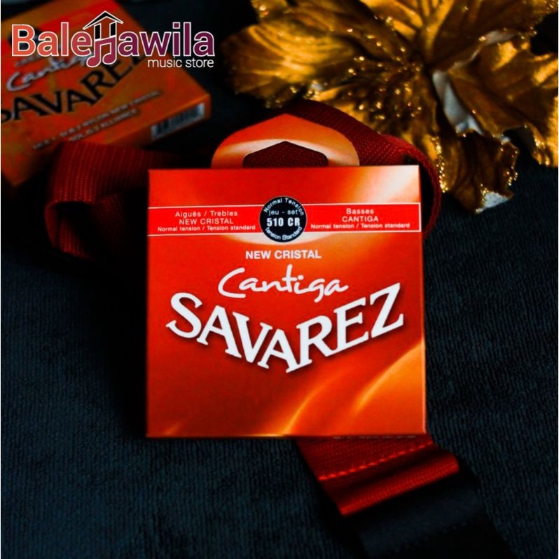 Senar Savarez 510 CR New Cristal Cantiga Senar Gitar Classic Normal Tension