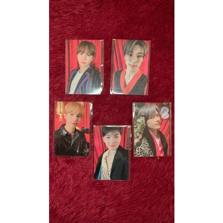 SEUNGKWAN DINO DK WOOZI JUN OFFICIAL PHOTOCARD SEVENTEEN GOING MAGAZINE BLACK