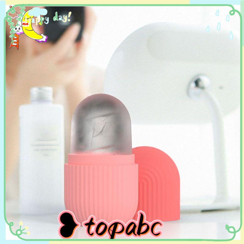 Top Silicone Ice Cube Tray Bar Mengurangi Jerawat Perawatan Wajah Ice Ball