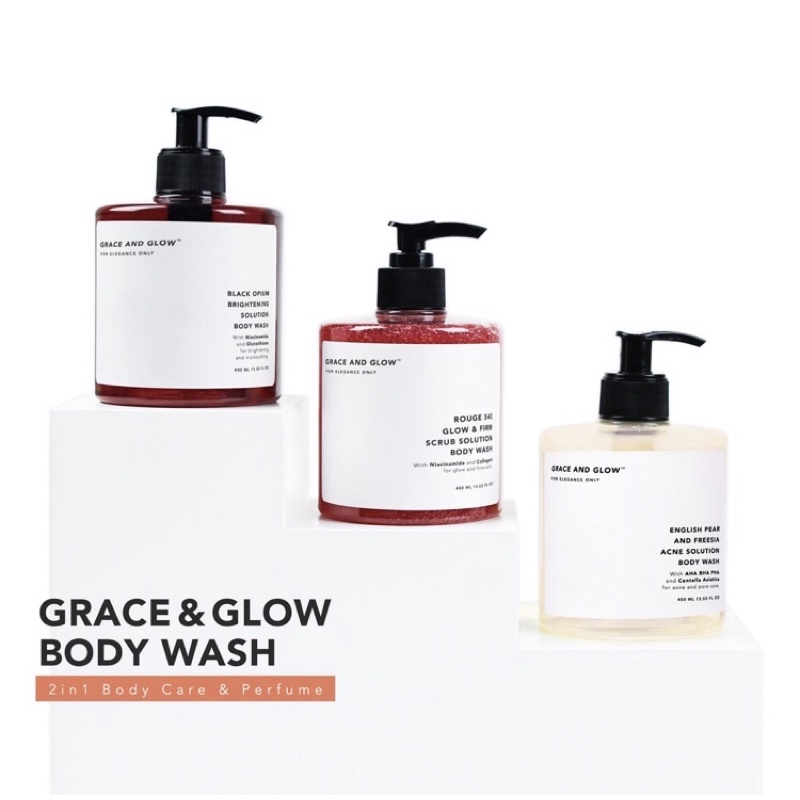GRACE and GLOW body wash