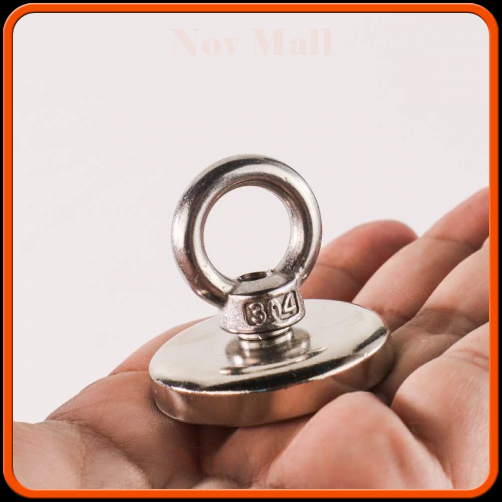 Magnet Gantungan Round Hook Strong Neodymium 42mm -ST560