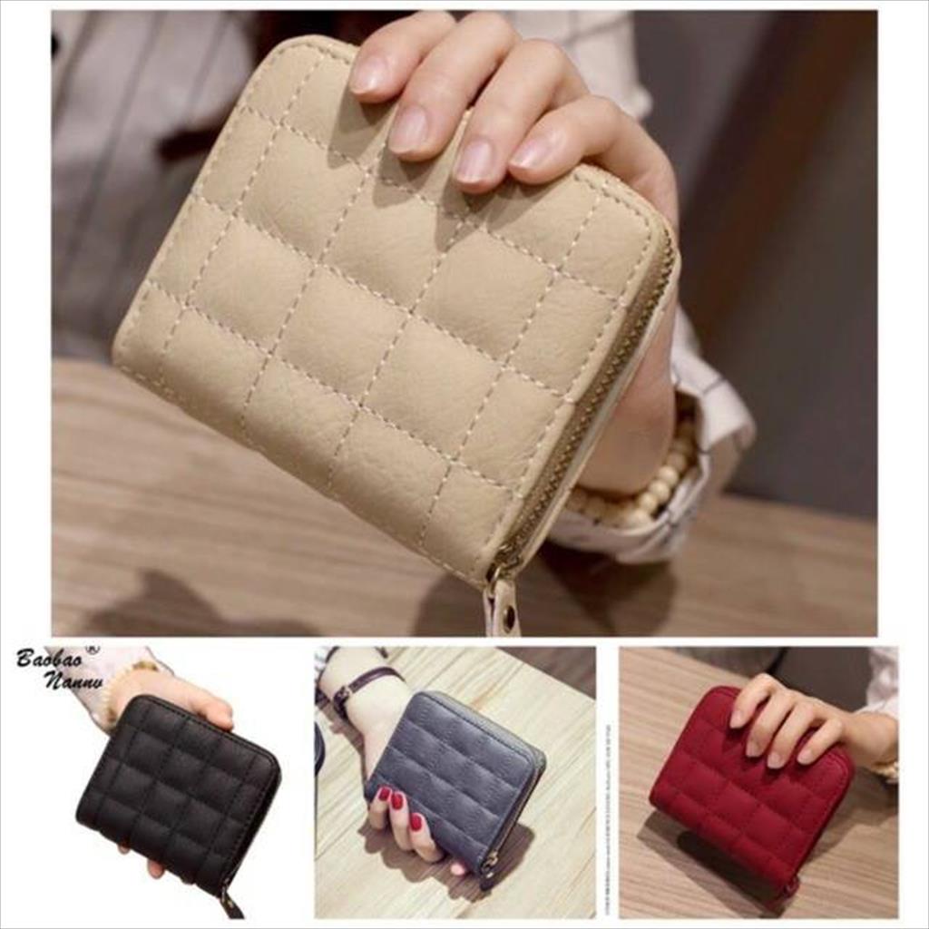 OTS 068 - Wallet / Dompet Wanita Lipat Mini Square