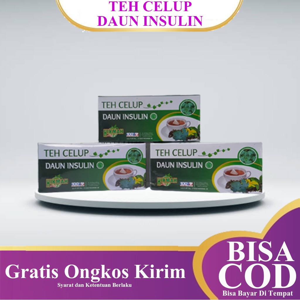 

Teh Celup Daun Insulin isi 20 Tea Bags