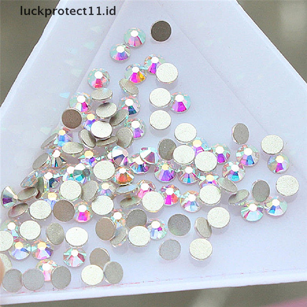 // Fashion Hot///1440pcs Nail Art Rhinestones Glitter Berlian Permata 3D Tips DIY Dekorasi Baru.