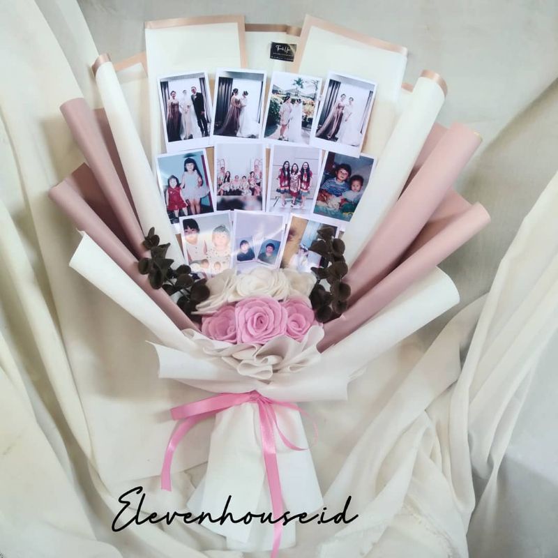 Kado Ulang Tahun - Buket Foto Polaroid