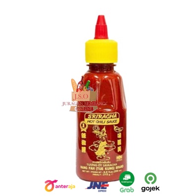 Sriracha Hot Chilli Sauce 200ml / hot chili sauce nang fah / sambal sriracha