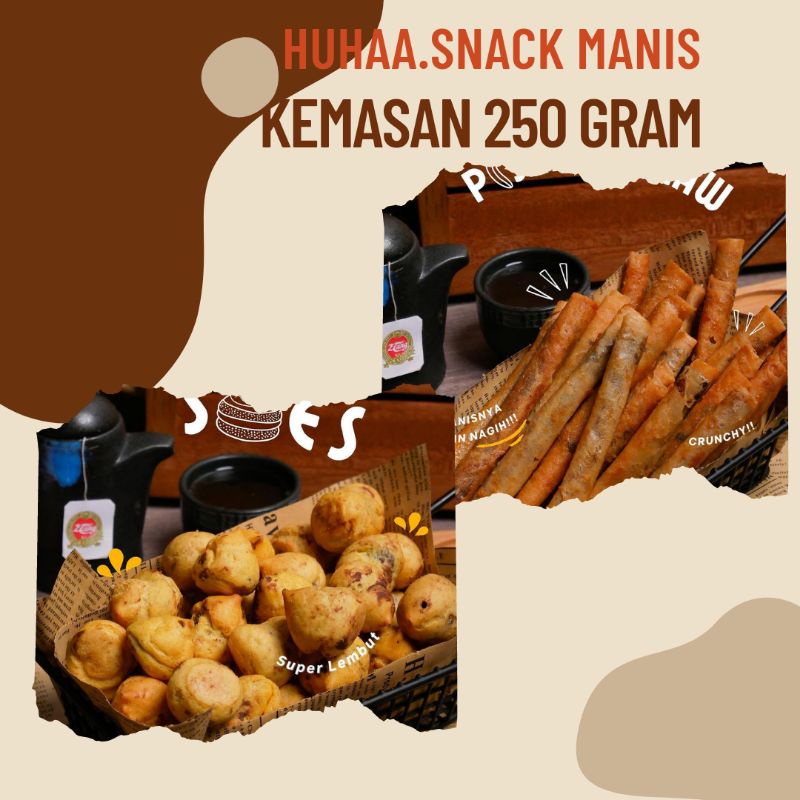 

Huhaa Snack manis kemasan 250 gram