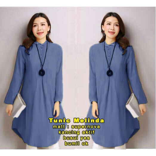 CTN Baju atasan Tunic MELINDA jumbo best seller
