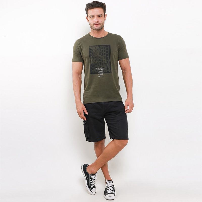 Kaos Unisex Cressida The Next Level Printed H136G - Hijau