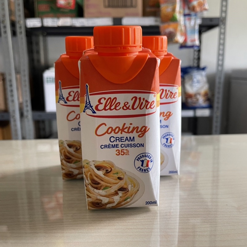Cooking Cream Elle Vire 200gr / Heavy Cream Elle Vire 200gr [Exp Mei 2023]