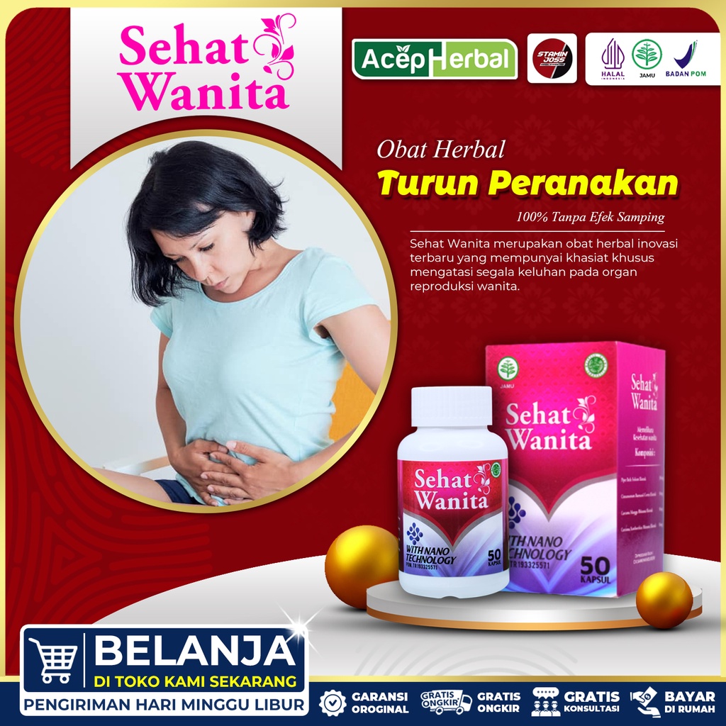 Obat Turun Peranakan Wanita Original Obat Herbal Turun Peranakan Jamu Turun Peranakan Benjolan Rahim