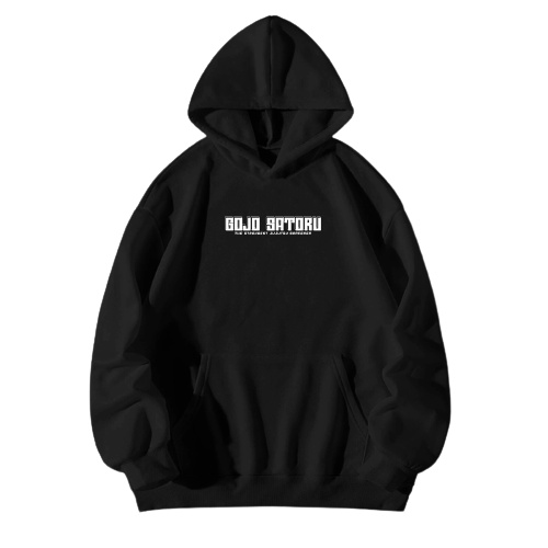 Hoodie Cowok Keren Anime Jujitsu Kaisen - Gojo SatoruGojo Satoru