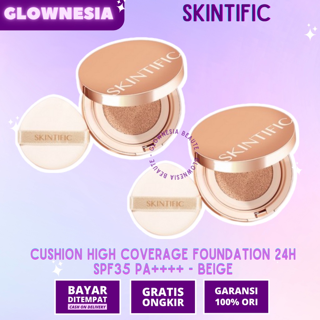 Jual SKINTIFIC Cover All Perfect Air Cushion High Coverage Poreless ...